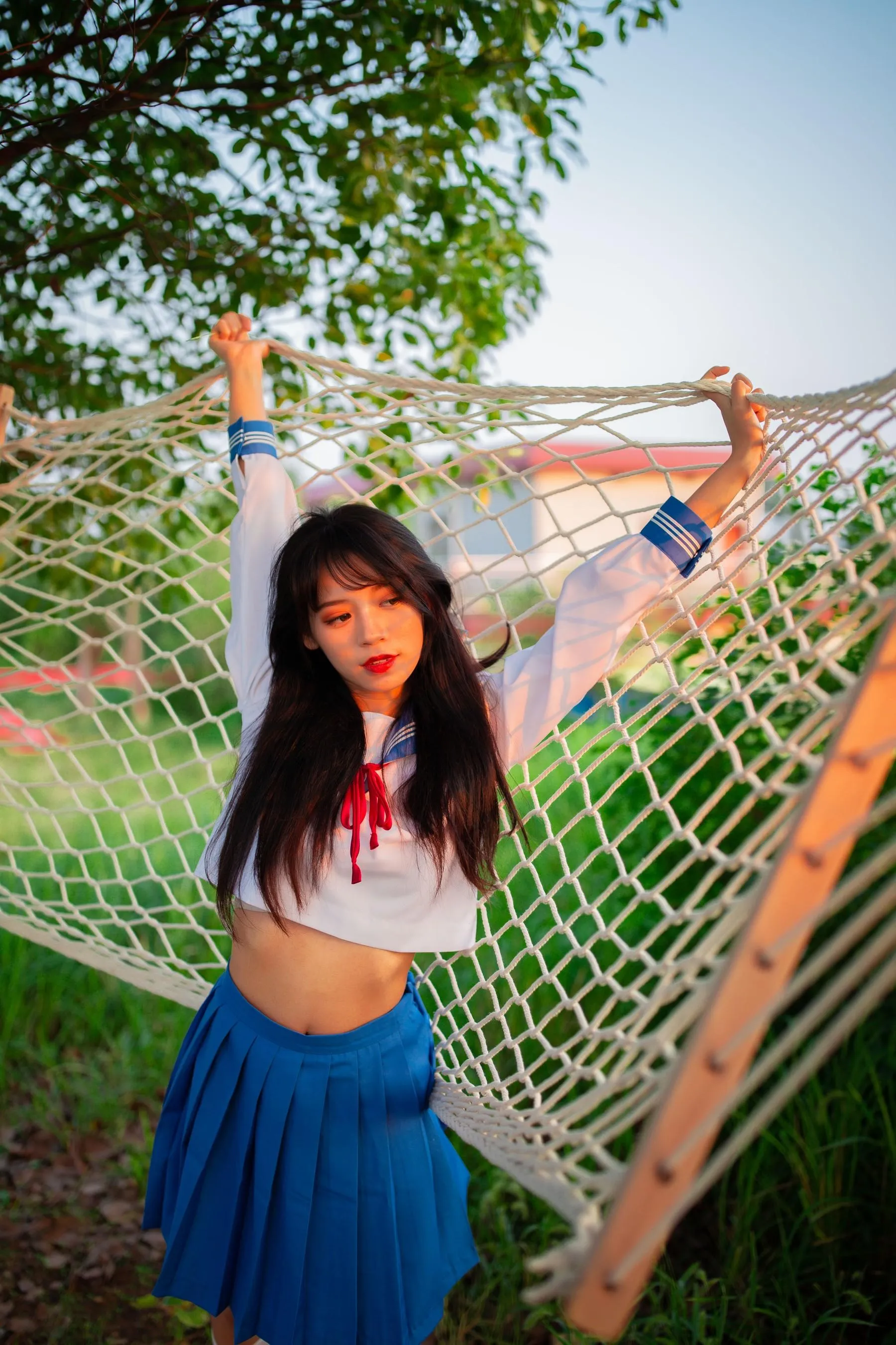 [YITUYU艺图语]2022.02.02 JK少女 一只橙子 [48P]插图8